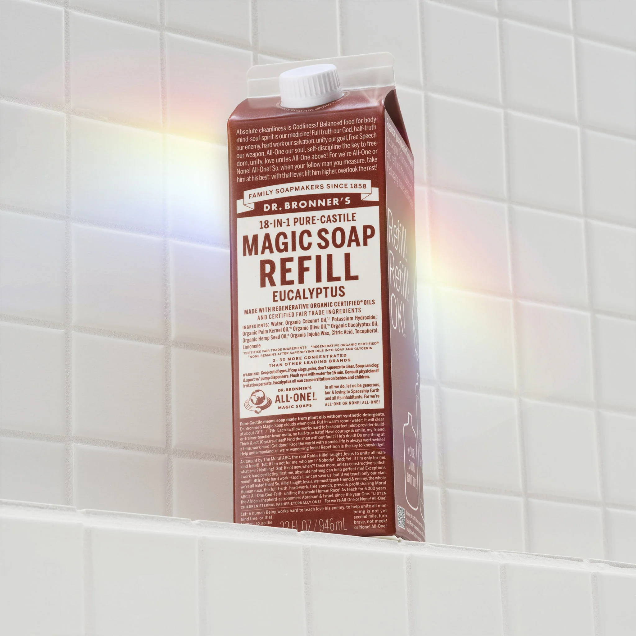 Eucalyptus - Pure-Castile Magic Soap Refill - Image 2